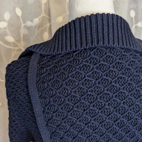 Maeve Chunky Knit Cardigan, Cotton Blend, Size XS - Picture 5 of 9